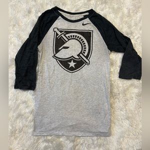 Small Nike Army West Point Mid Sleeve Top
